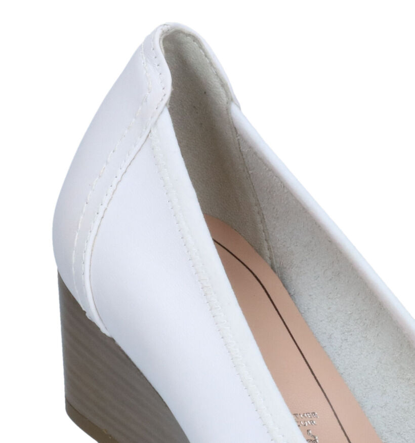 Tamaris Witte Pumps met sleehak voor dames (334258)