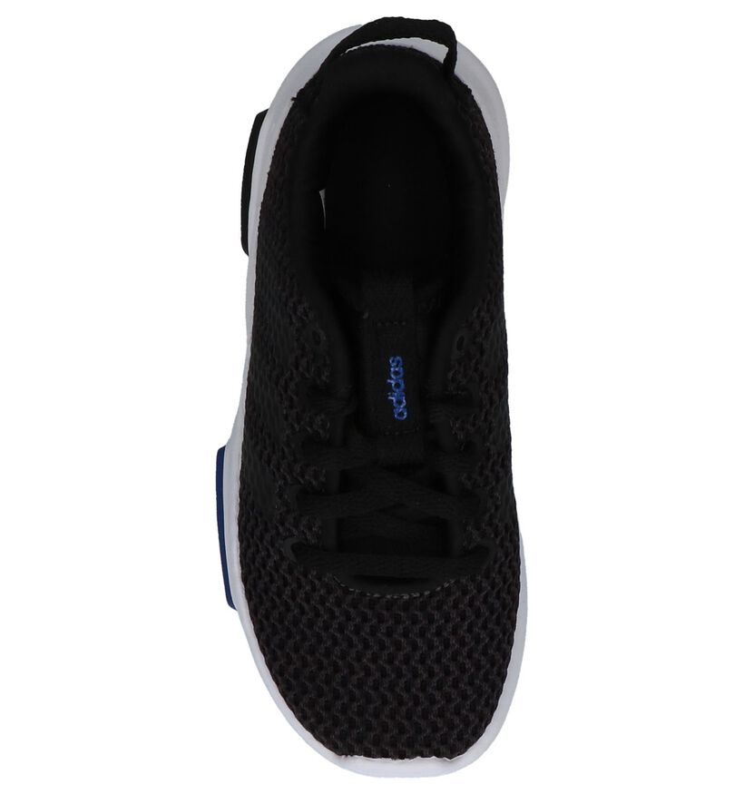 Blauwe Sneakers adidas Cloudfoam Racer TR K in stof (221645)