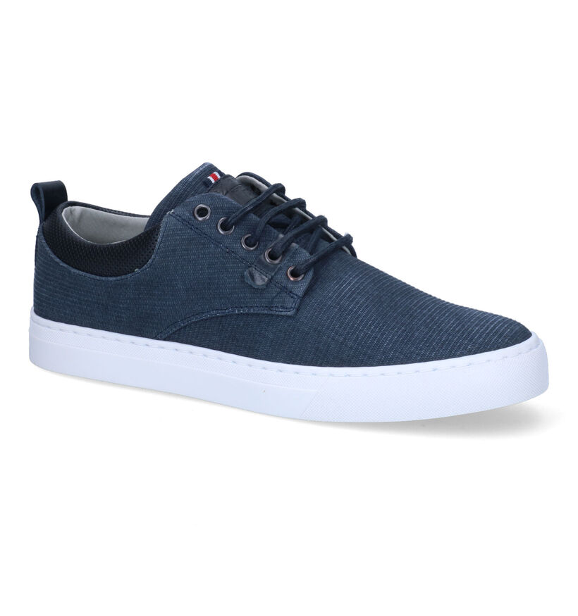 Bullboxer Chaussures à lacets en Bleu foncé pour hommes (302209) - pour semelles orthopédiques