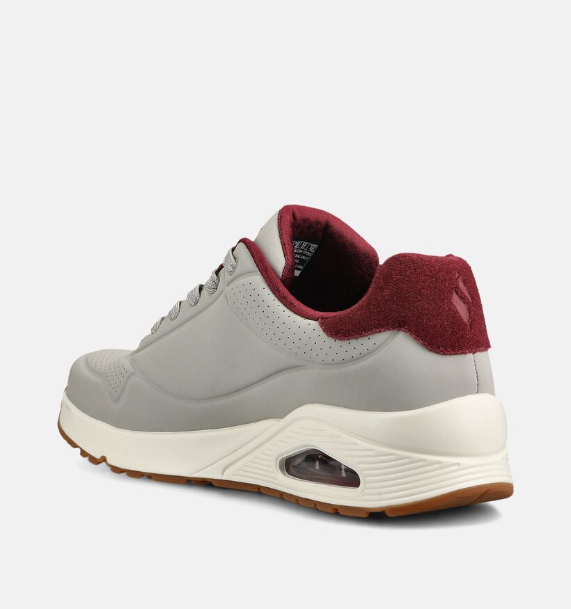 Skechers Uno Suited On Air Baskets en Gris pour hommes (376907)