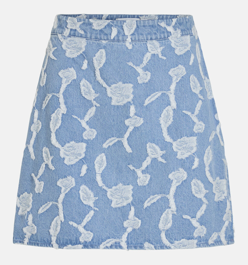 Vila Ianais Jupe courte en jeans en Bleu pour femmes (357185)