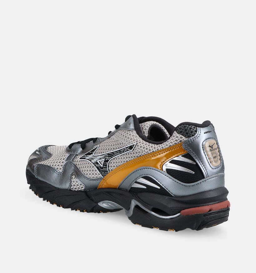 Mizuno Wave Rider 10 Zilveren Sneakers voor heren (376446) - geschikt voor steunzolen