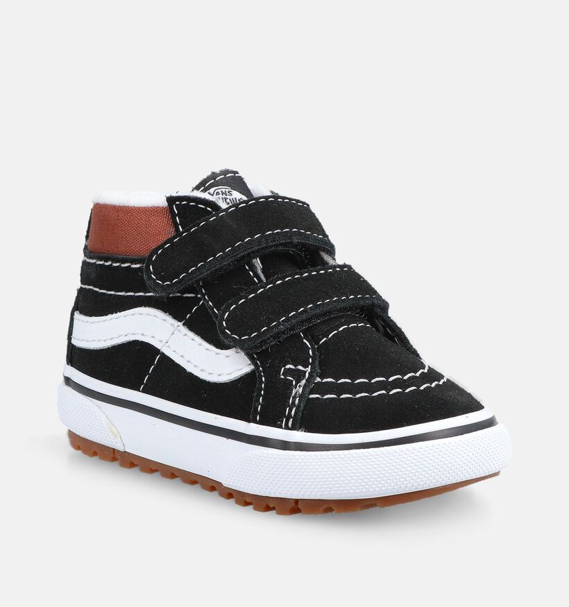 Vans SK8 Baskets montantes en Noir pour filles, gar&ccedil;ons (376411)