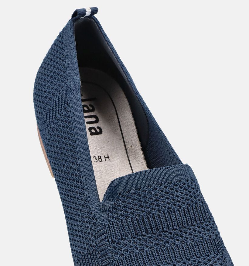Jana Blauwe Loafers voor dames (368796)