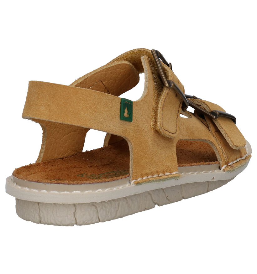 El Naturalista Recyclus Gele Sandalen in nubuck (284413)
