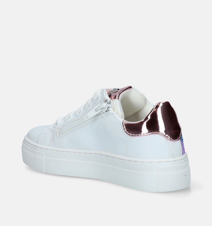 Asso Baskets basses en Blanc pour filles (338492)