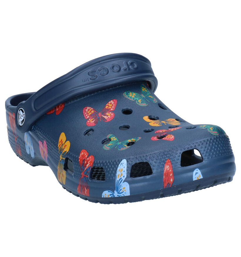 Crocs Classic Blauwe Slippers in kunststof (270764)