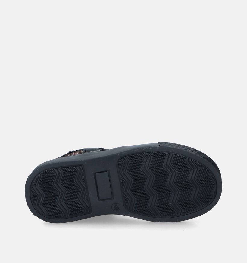 Little David Patty Zwarte Hoge schoenen voor meisjes (349383) - geschikt voor steunzolen