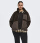 ONLY Carmakoma Ohio Donkerbruine Korte Jas voor dames (381918)