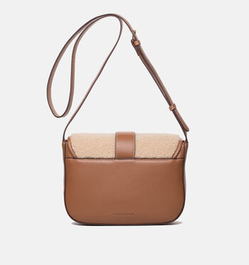 Laurent David Sacs porté croisé Noir/Taupe