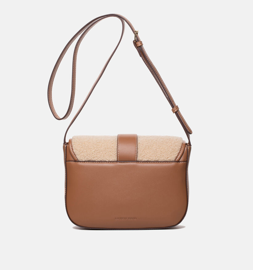 Laurent David Sac porté croisé en Taupe pour femmes (365165)