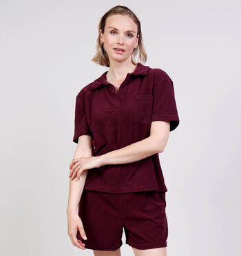JDY T-shirts Bleu/Rose/Bordeaux