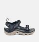 Teva Tanza Sandales de marche en Bleu fonc&eacute;/Gris pour gar&ccedil;ons (370342)