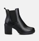 Marco Tozzi Bottines à talons en Noir pour femmes (362548) - pour semelles orthopédiques