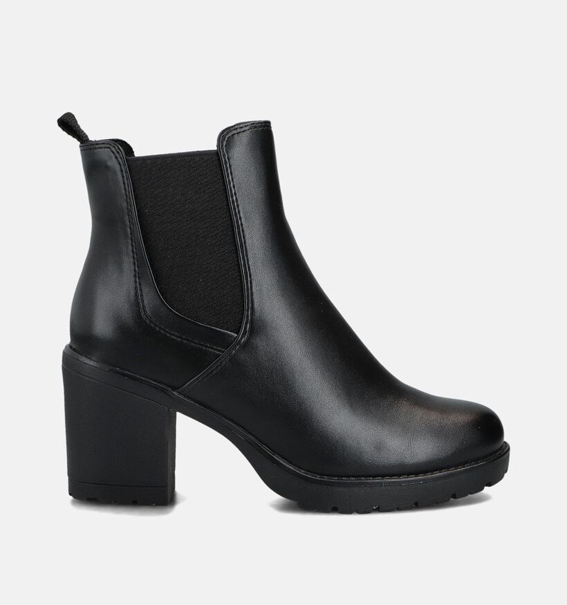 Marco Tozzi Bottines à talons en Noir pour femmes (362548) - pour semelles orthopédiques