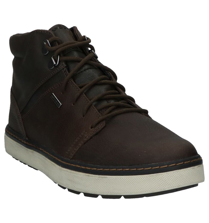 Geox Bottines en Marron en cuir (264023)