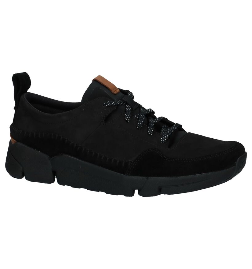 Casual Schoenen Zwart Clarks Triactive Run in nubuck (226466)