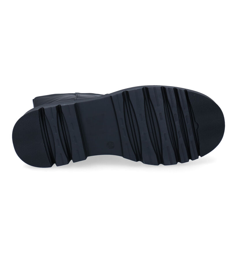 Poelman Zwarte Bottines in kunstleer (300339)
