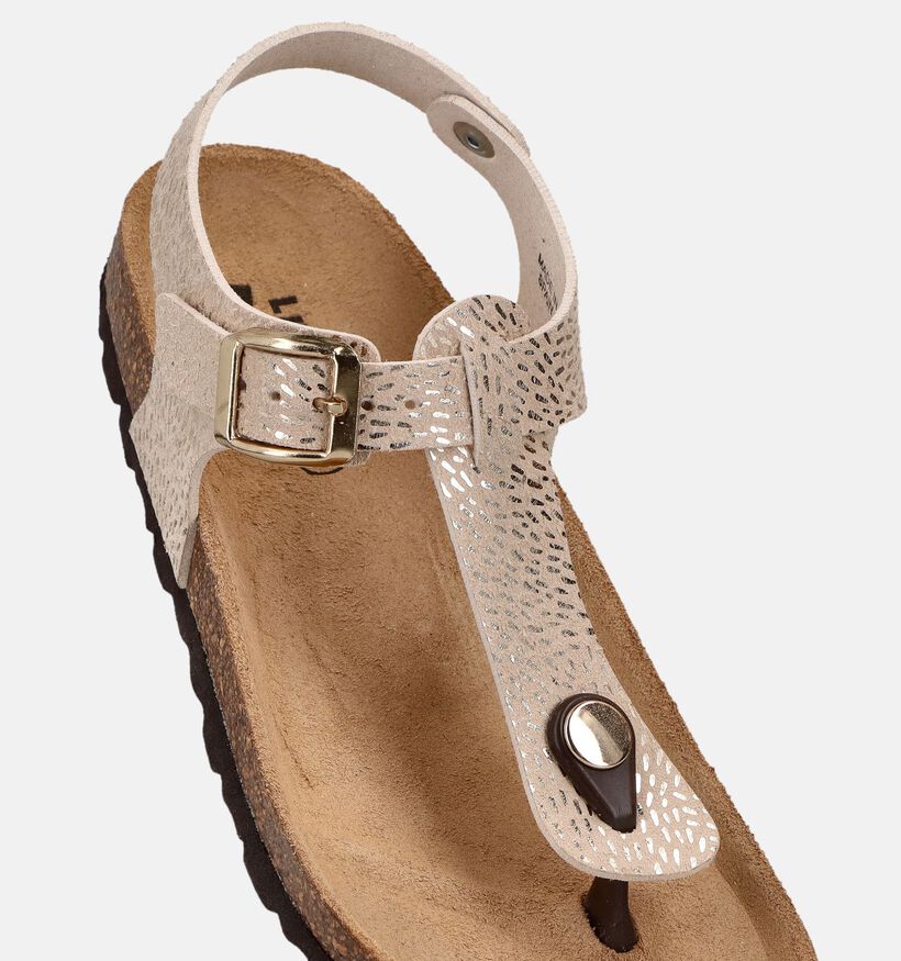 Little David Pepita Gouden Sandalen voor meisjes (372933)