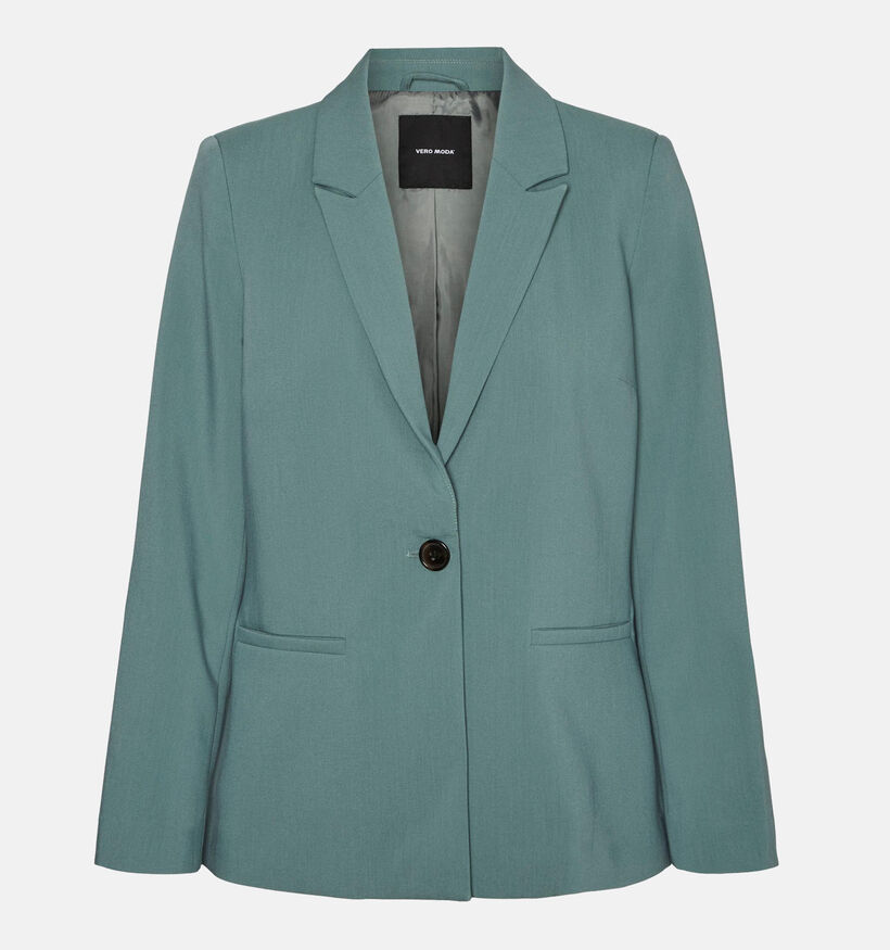 Vero Moda Sandy Blazer taillé en vert pour femmes (328959)