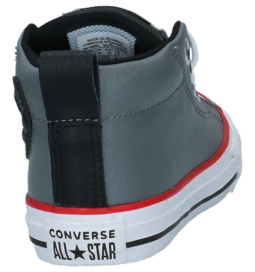 Grijze Hoge Sneakers Converse Chuck Taylor AS Street Mid, Grijs, pdp