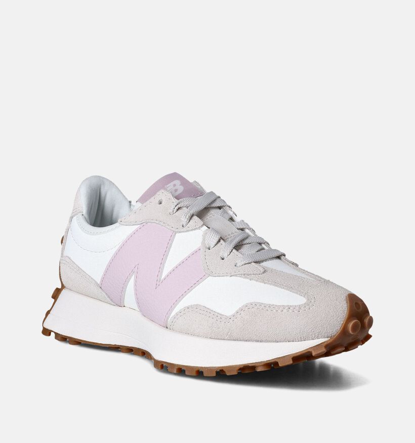 New Balance WC 327 Baskets sportives en Blanc pour femmes (359237) - pour semelles orthopédiques