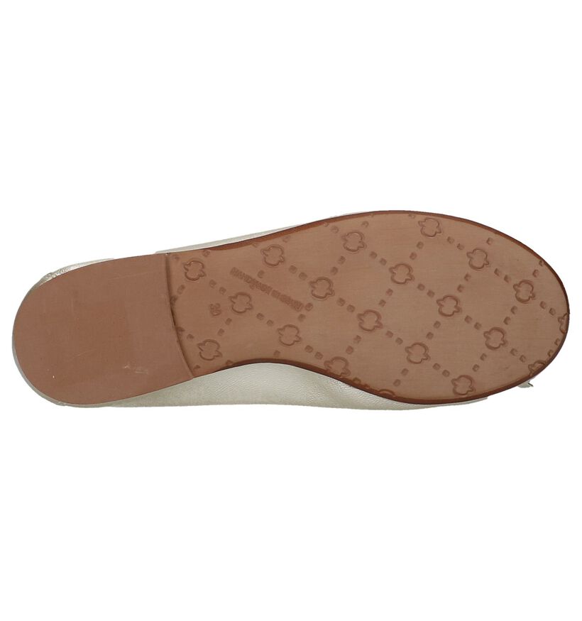 Eli Ballerines en Or en cuir (245981)