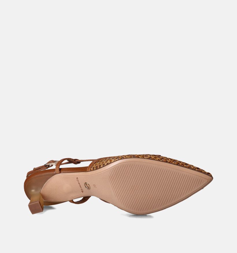 Tamaris Cognac Slingback pumps voor dames (354323)