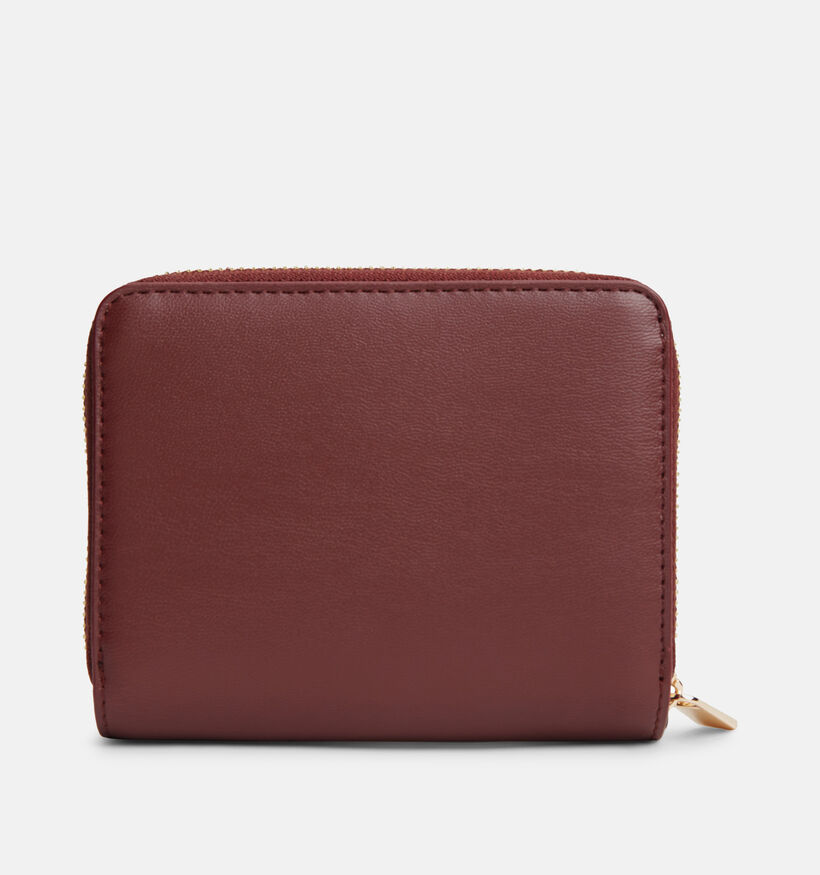 Tommy Hilfiger Icon Med Flap Bordeaux Portemonnee voor dames (379516)
