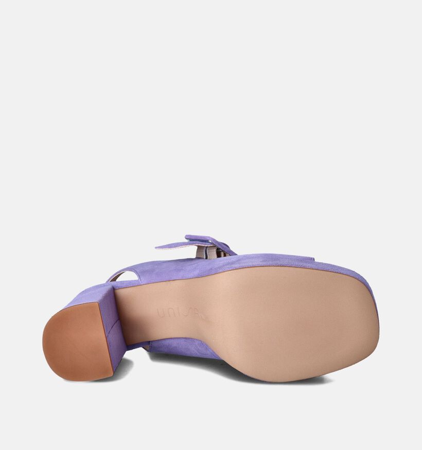 Unisa ODELA_KS Sandales à talons en Violet pour femmes (358285)