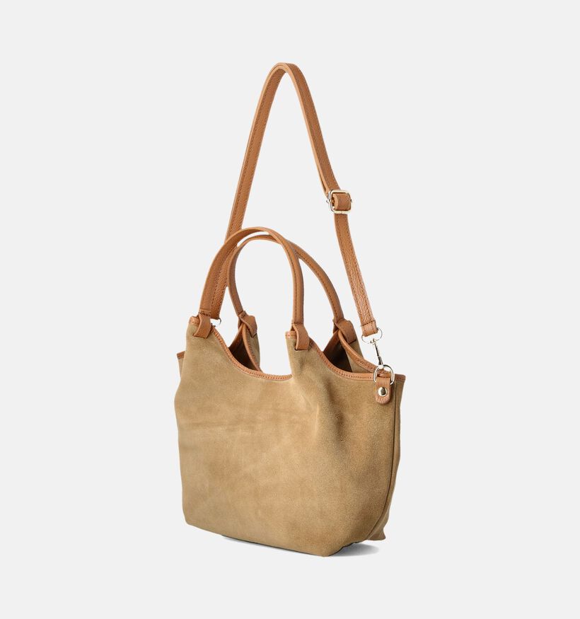 Via Limone Camel Handtas voor dames (360523)
