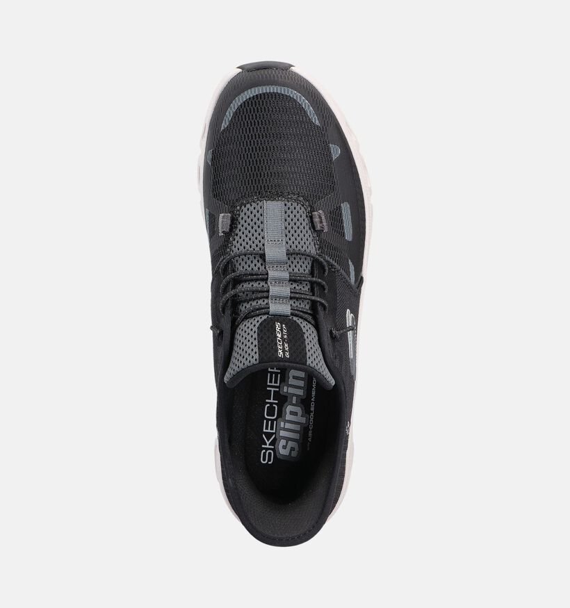Skechers GLIDE STEP PRO Baskets basses en Noir pour hommes (359739)