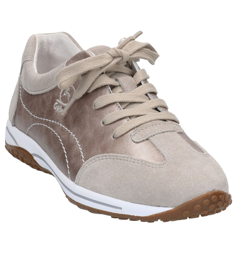 Gabor OptiFit Chaussures à lacets en Bronze en nubuck (271695)