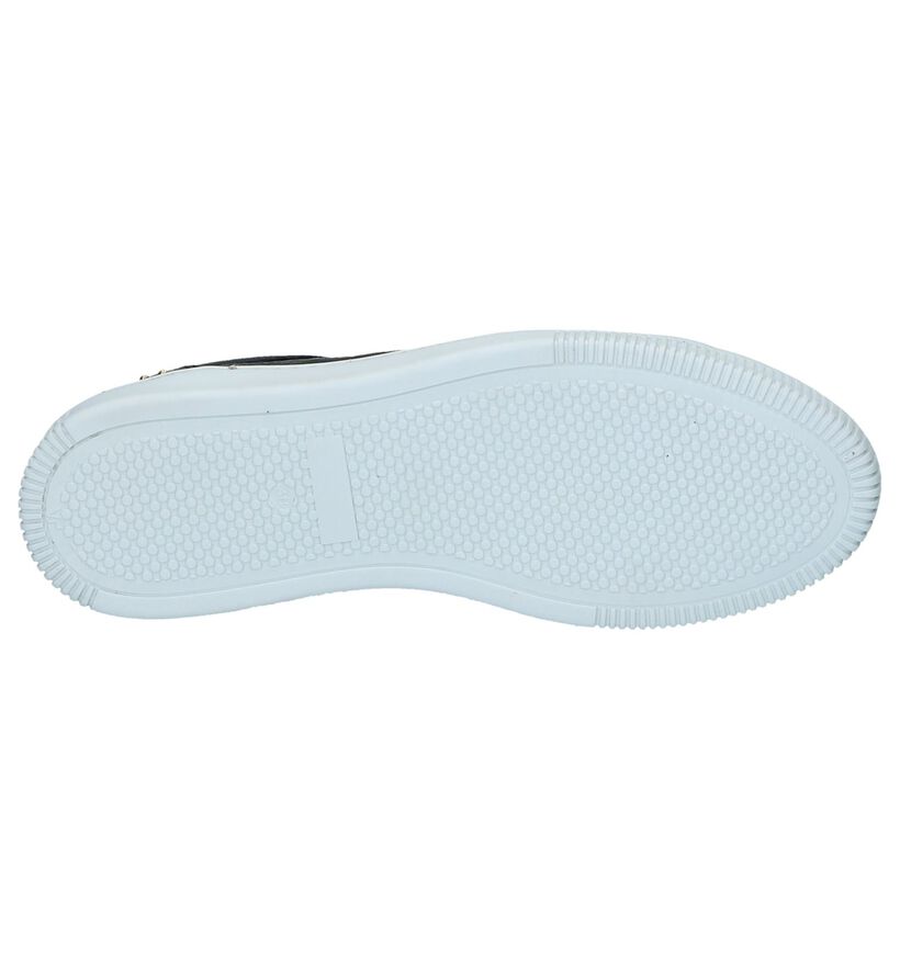 River Woods Lob Zwarte Geklede Sneakers, , pdp