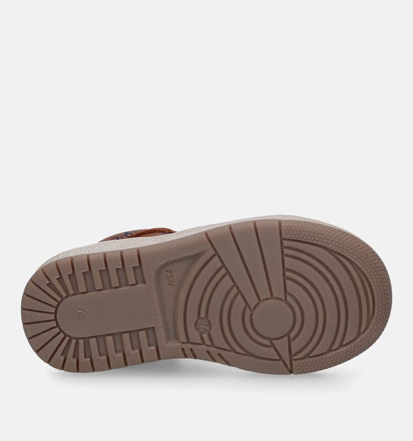 STONES and BONES Licon Bottines en Cognac pour garçons (345966) - pour semelles orthopédiques
