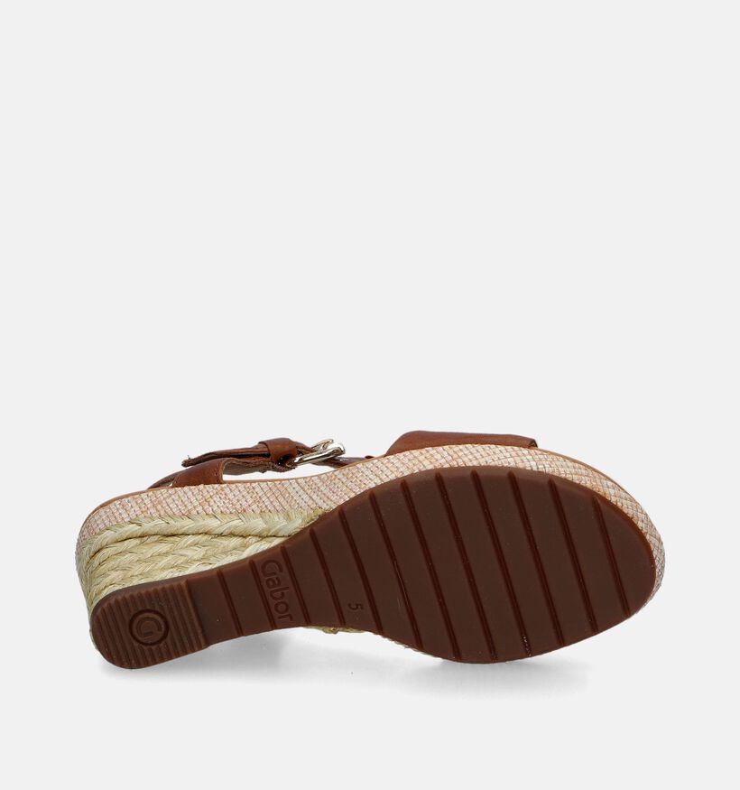 Gabor Comfort Cognac Sandalen Met Sleehak voor dames (339492)