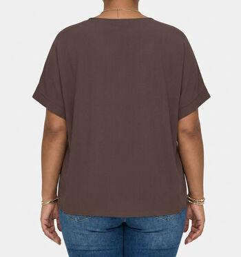 ONLY Carmakoma T-shirts Bruin