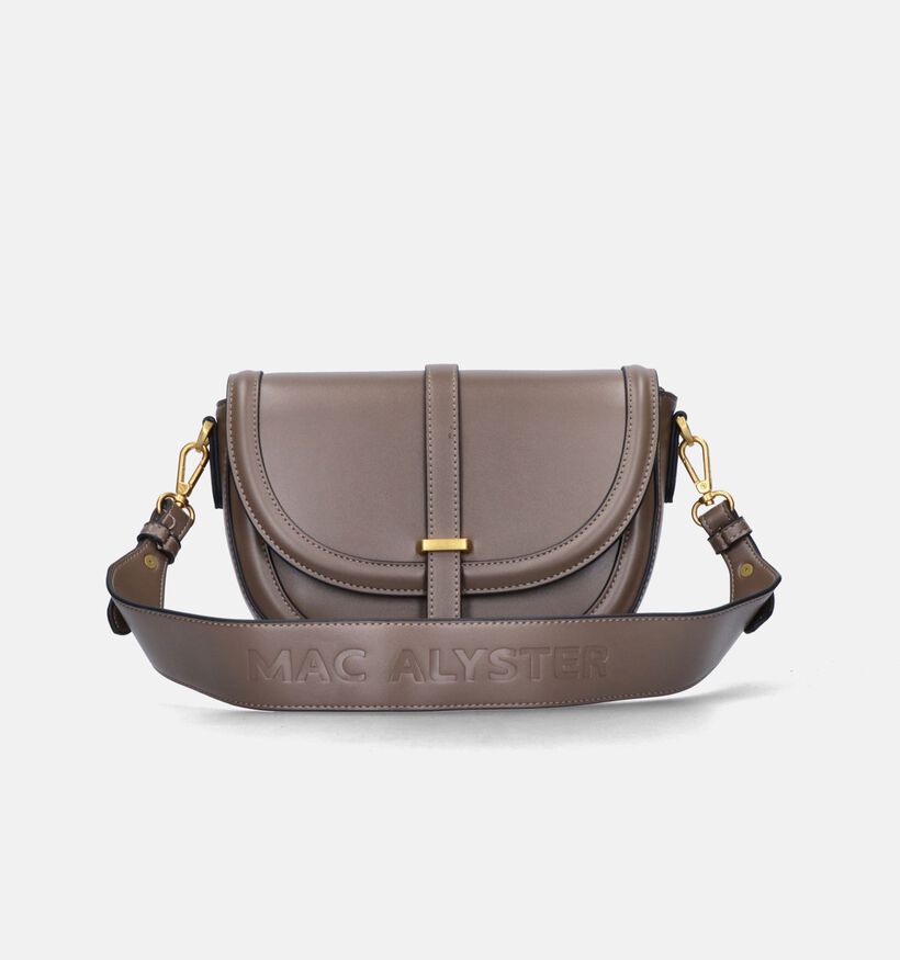 Mac Alyster Taupe Schoudertas voor dames (348612)
