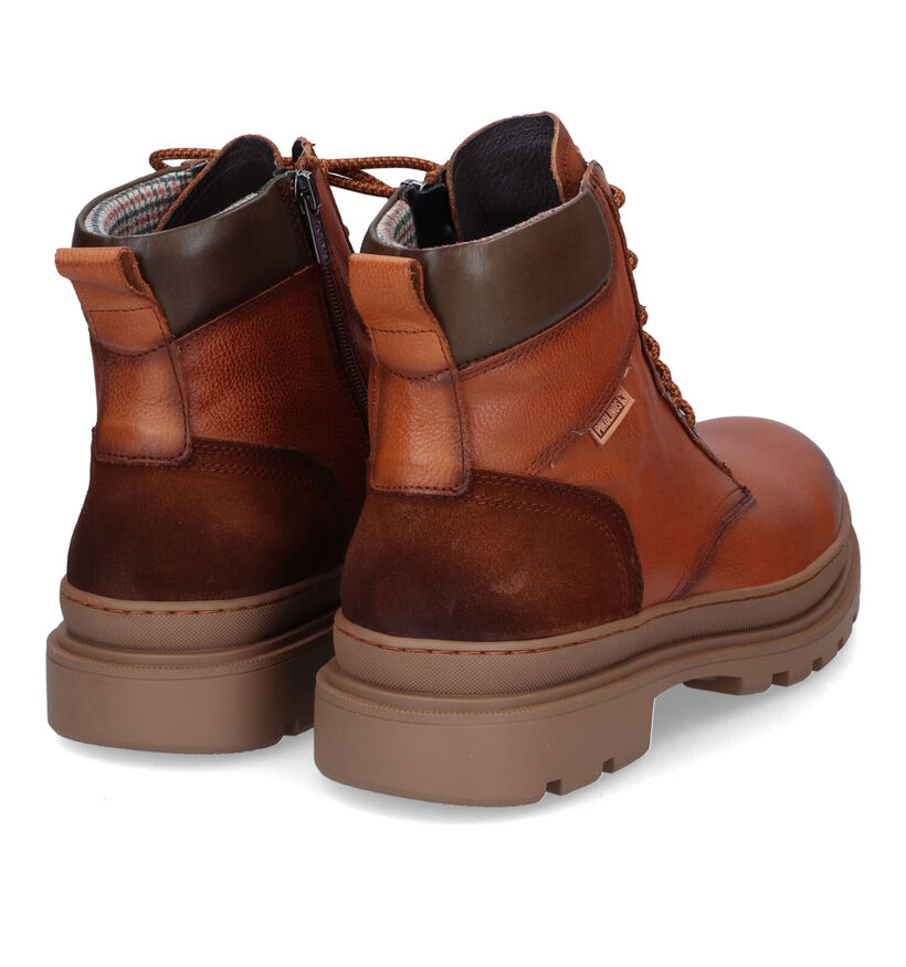 Pikolinos Ourense Cognac Bottines voor heren (316612) - geschikt voor steunzolen