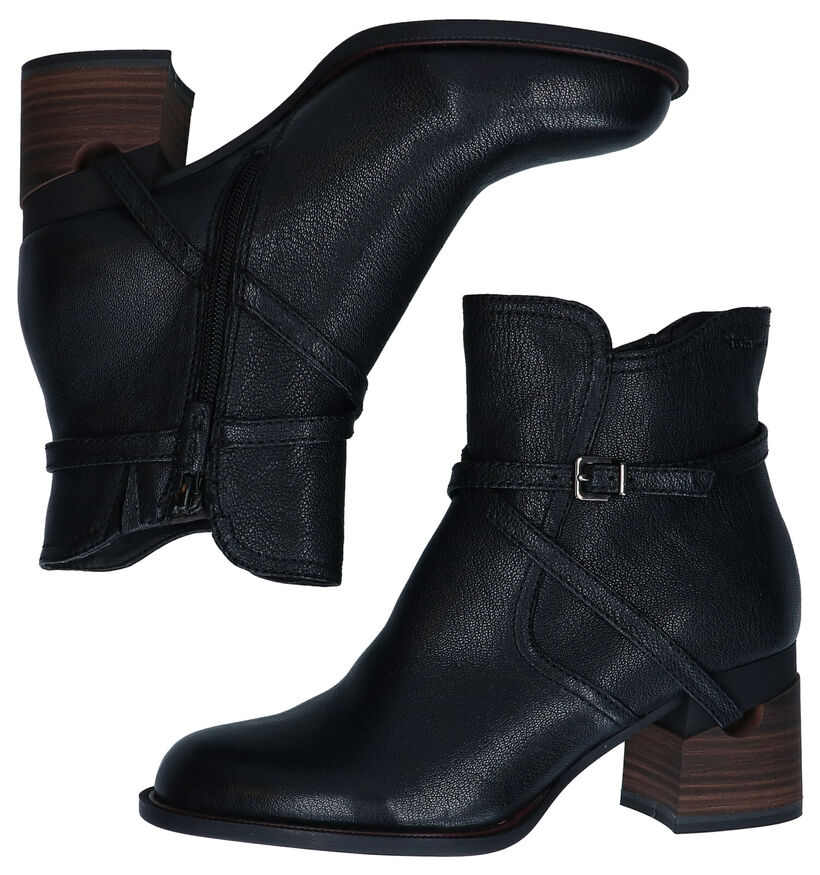 Tamaris TOUCH it Bottillons en Noir en cuir (281088)