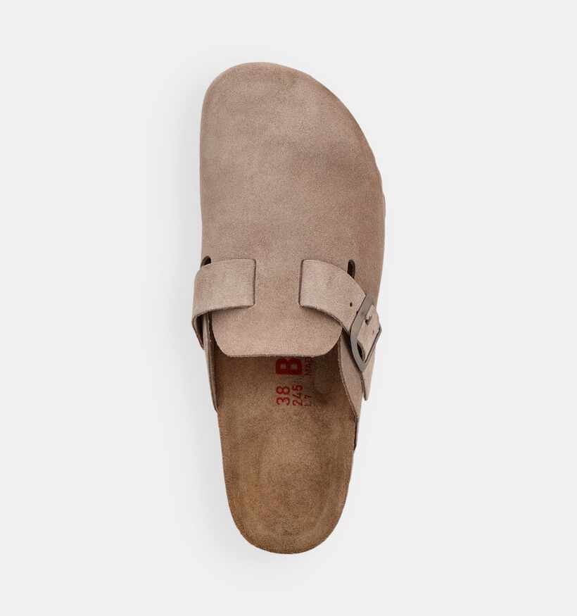 Billowy Zueco Taupe Gesloten Slippers voor dames (377839)