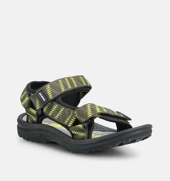 Braqeez Low Chaussures outdoor Noir/Vert