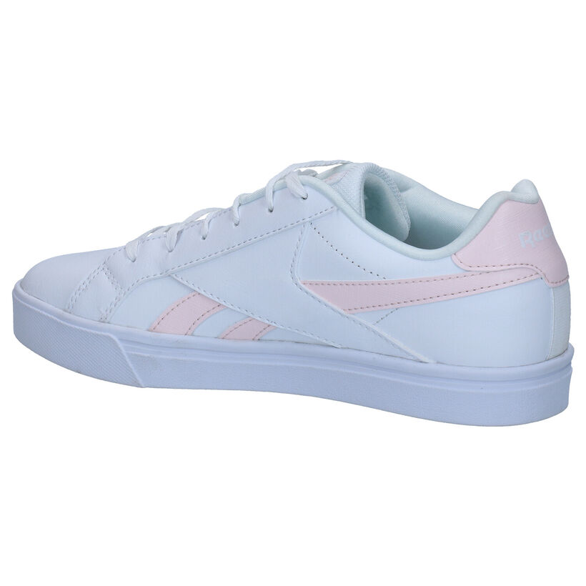 Reebok Royal Comple Baskets en Blanc en cuir (276442)
