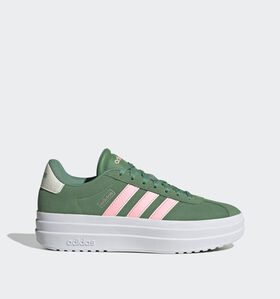 adidas VL Court Bold Baskets en Vert pour femmes (343369)