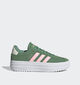 adidas VL Court Bold Baskets en Vert pour femmes (343369)