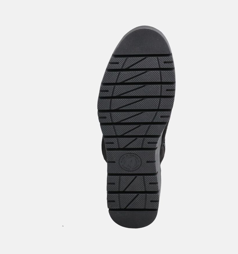 Solemade Koa Bottes hautes en Noir pour femmes (380004) - pour semelles orthop&eacute;diques