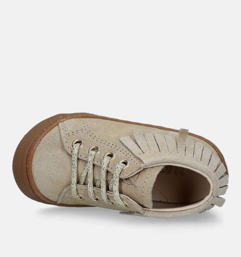 Naturino July Beige Babyschoenen voor meisjes (334792) - geschikt voor steunzolen