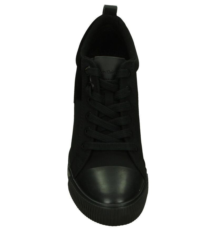 Zwarte Calvin Klein Robina Sneaker met Sleehak, , pdp