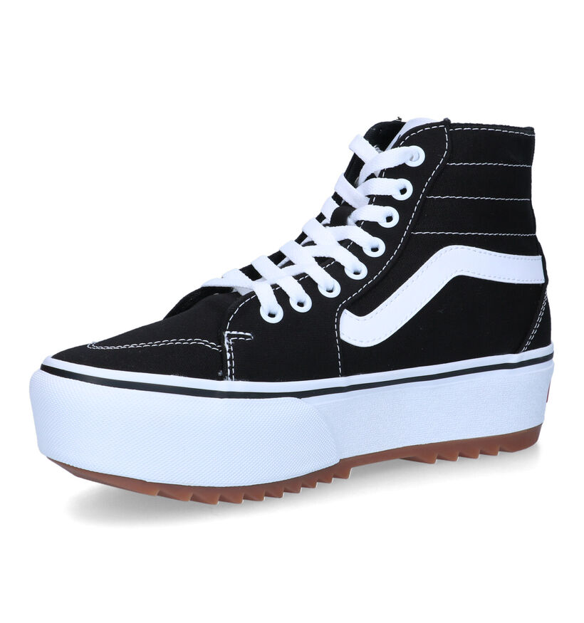 Vans Filmore Hi Tapered Platform Zwarte Sneakers voor dames (321155)