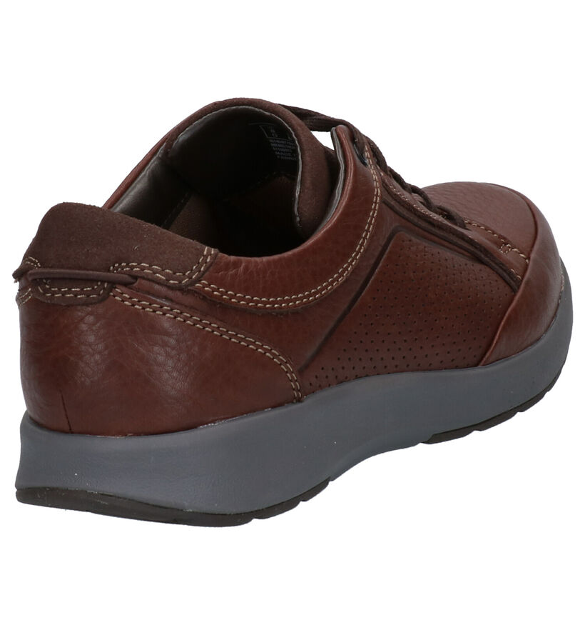 Clarks Un Trail Form Chaussures à lacets en Brun en cuir (265551)